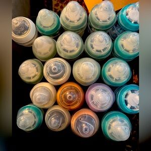 Colorful Baby Bottles Set